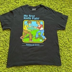 Steven Rhodes My First Knife Fight Tee Shirt